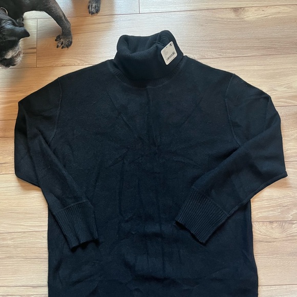 Anthropologie black turtleNeck Sweater - Picture 5 of 6